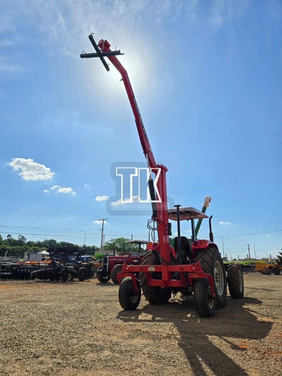 GUINCHO BIG BAG RODA LOUCA 2000 KG MARCA SOLLUS - Tk Tratores Nova Andradina-MS - Foto 5