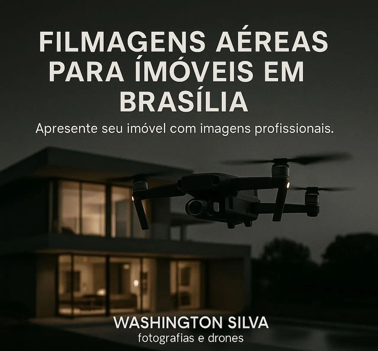 Filmagens aéreas e fotografias