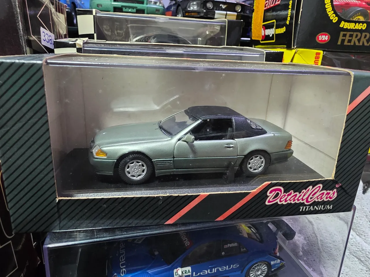 Miniatura 1:18 cmc Mercedes Benz 300 slr mille miglia Siegfried