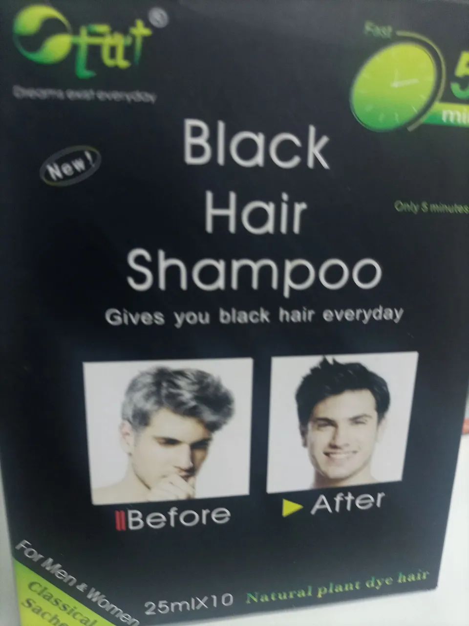 SHAMPOO ESCURECEDOR DE CABELOS GRISALHOS, TRANSFORME EM 5 MINUTOS, EXCELENTE DURABILIDADE. - Foto 2