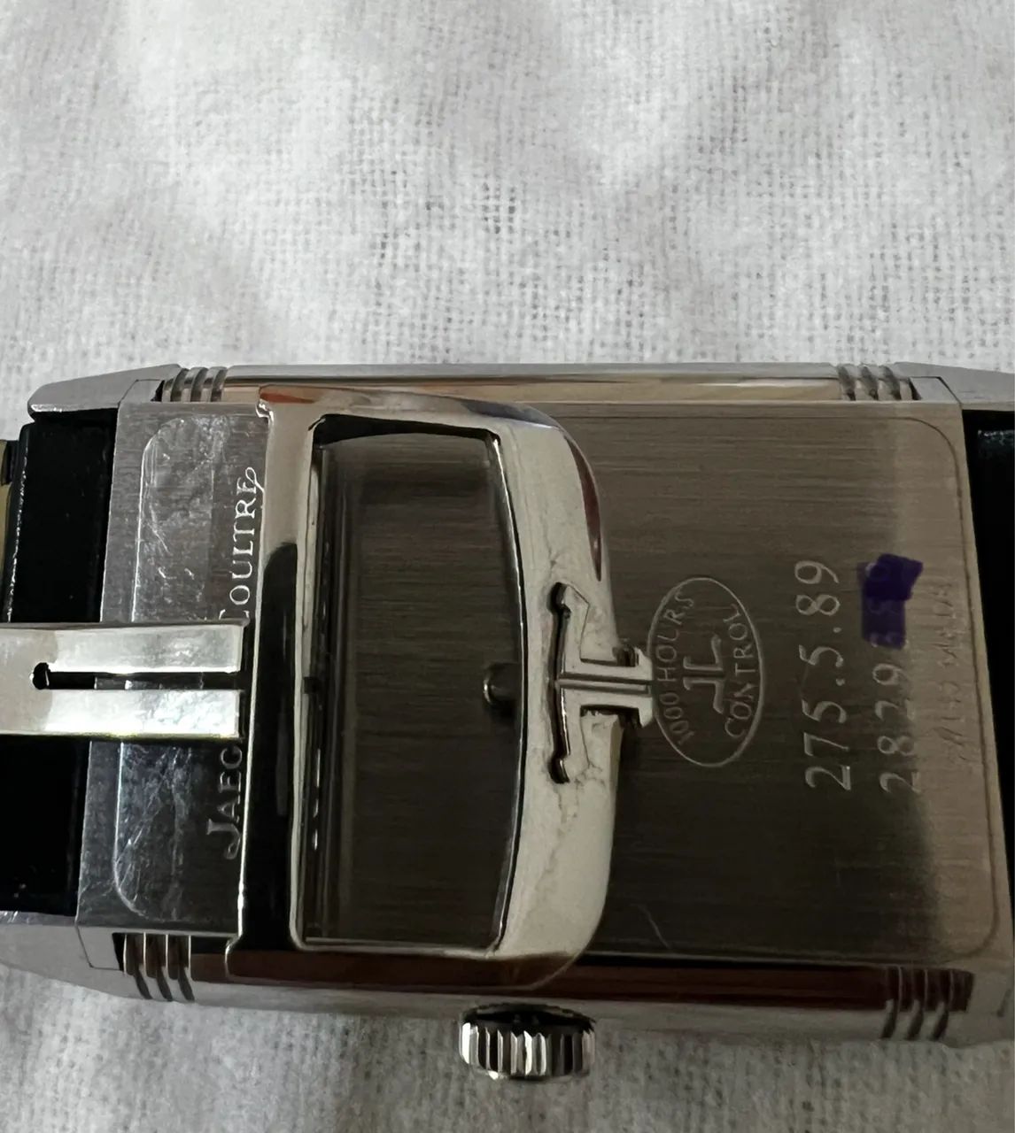 Jaeger-LeCoultre Reverso Duoface aço, manual