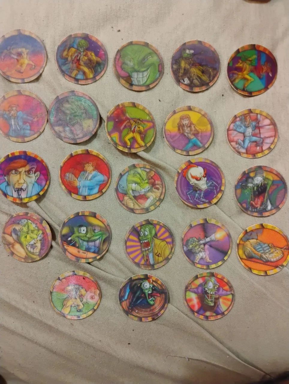 Lote 38 Tazos Maskara diferentes