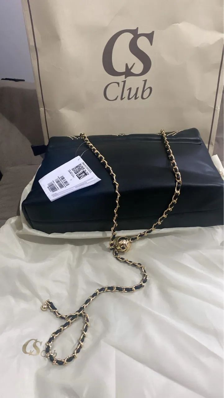 Bolsa  Carmen Steffens preta - Foto 4
