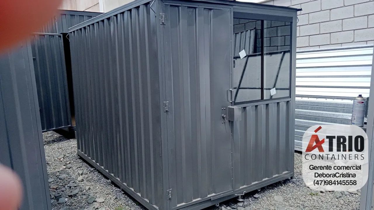 Containers abrigo desmontáveis 
