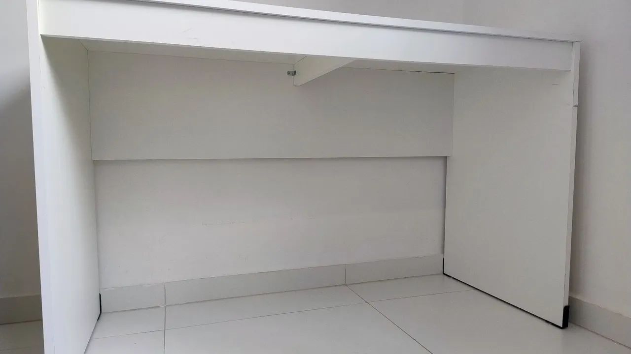 Mesa branca de escritório - Foto 2