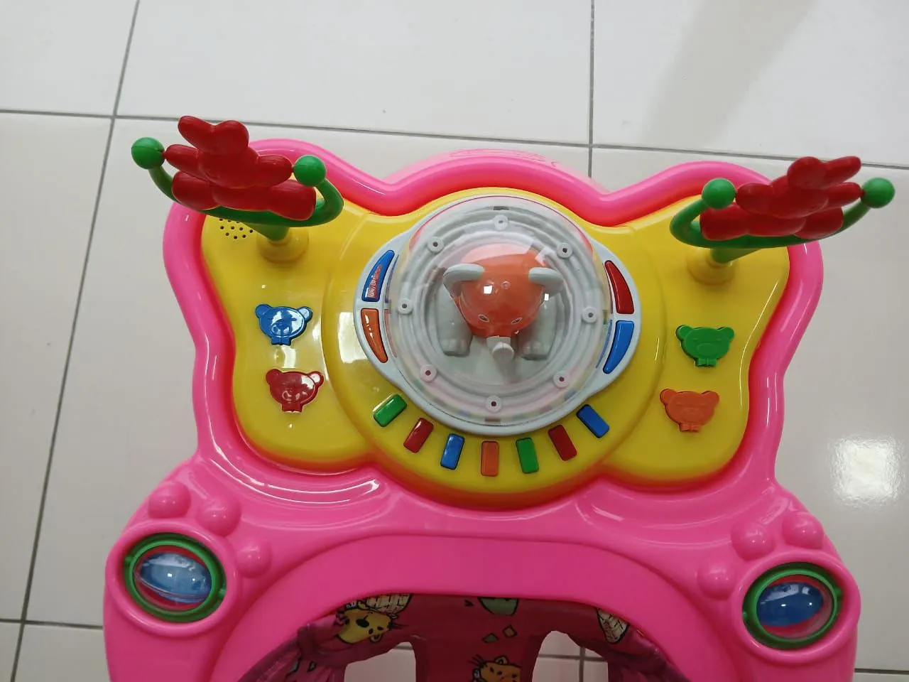 Andador Infantil Musical Rosa