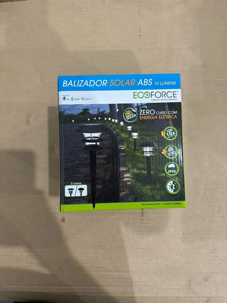 Balizador Solar ABS 10 Lumens