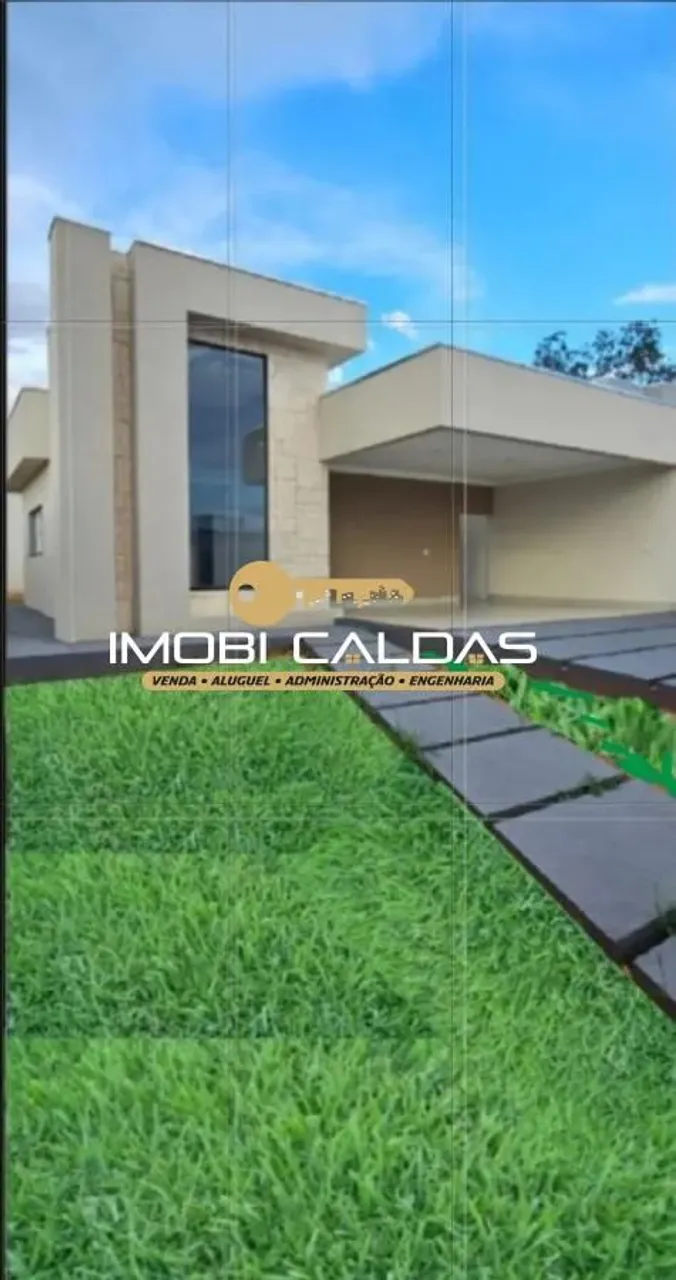 Maravilhosa Casa a Venda em Caldas Novas com Lote Grande com 3 quartos na Região Lago Sul