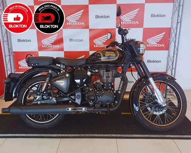 ROYAL ENFIELD / CLASSIC 500 BLACK EDITION 2021/2022