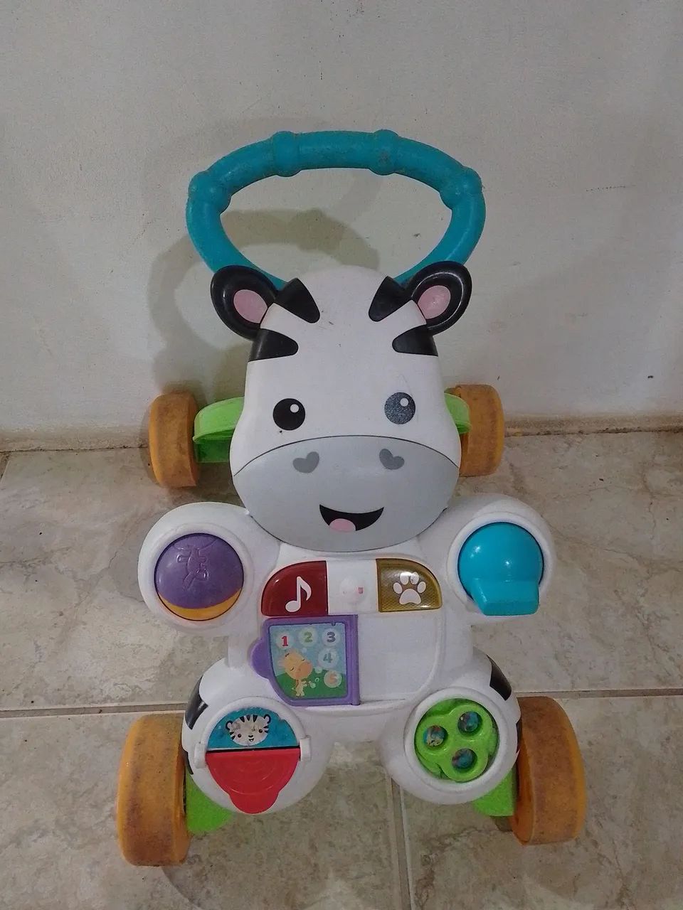 Andador Bebê Zebra Fisher-Price