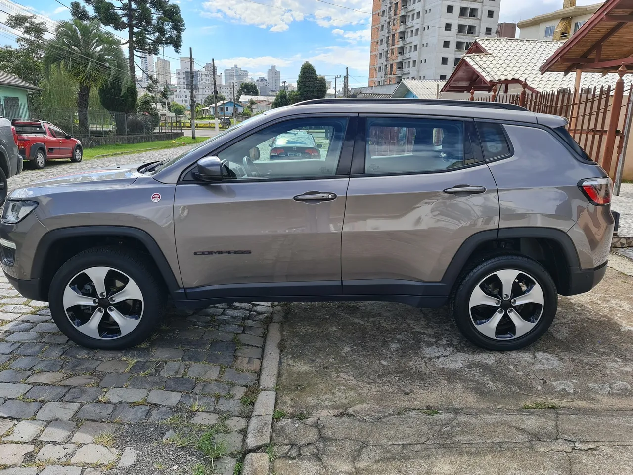 Jogo de Rodas aro 18 Jeep Compass Renegade Fiat Toro