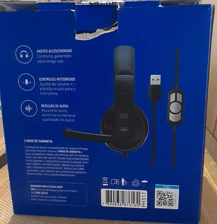 Fone / Headset Multi Headset Pro Com Fio USB - Foto 2
