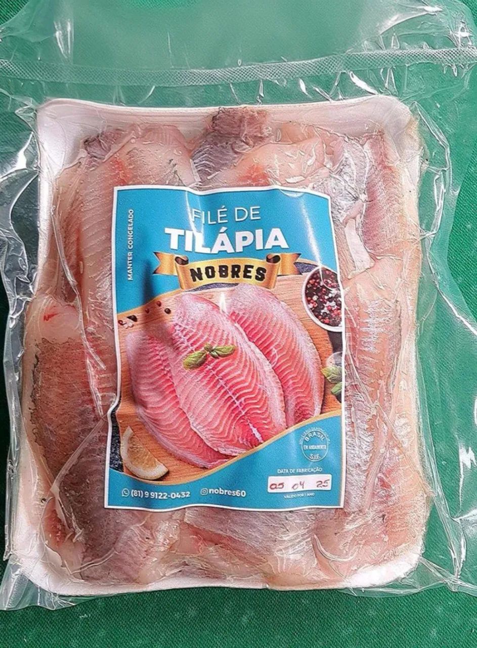 Filezinho de tilápia 1kg