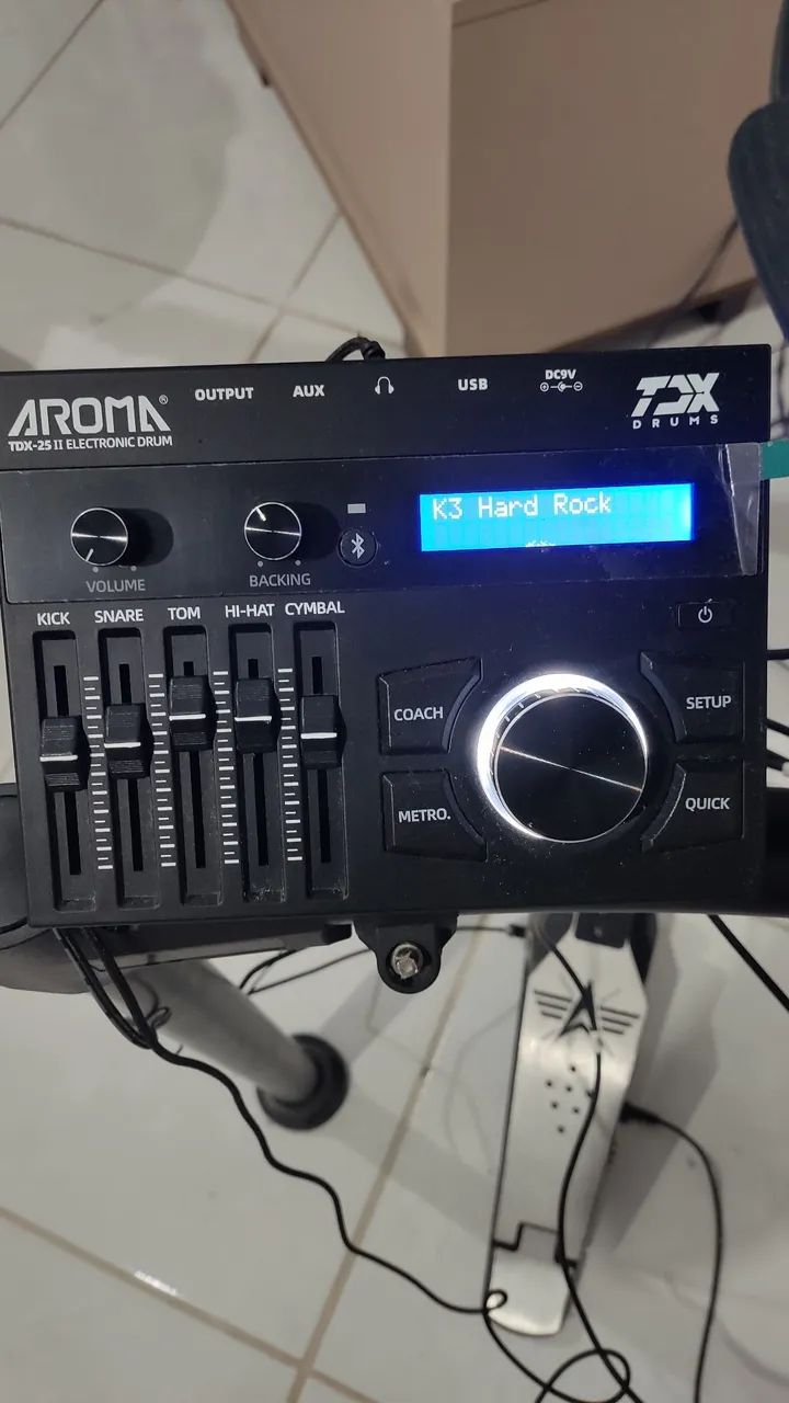 Bateria eletrônica novinha - AROMA TXD 25 II - Foto 2