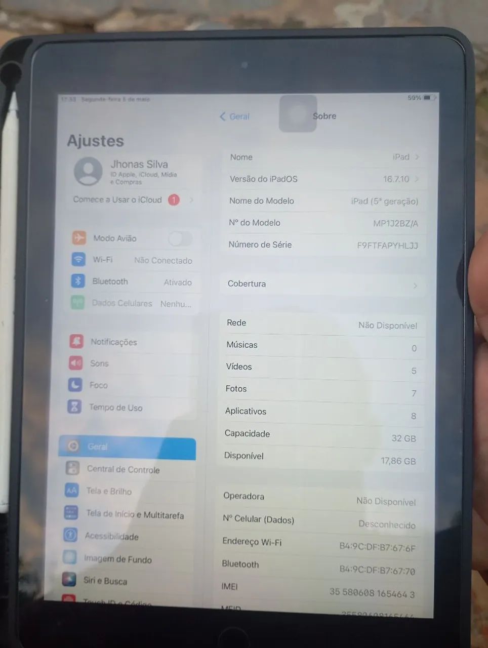 iPad em excelente estado - Foto 3