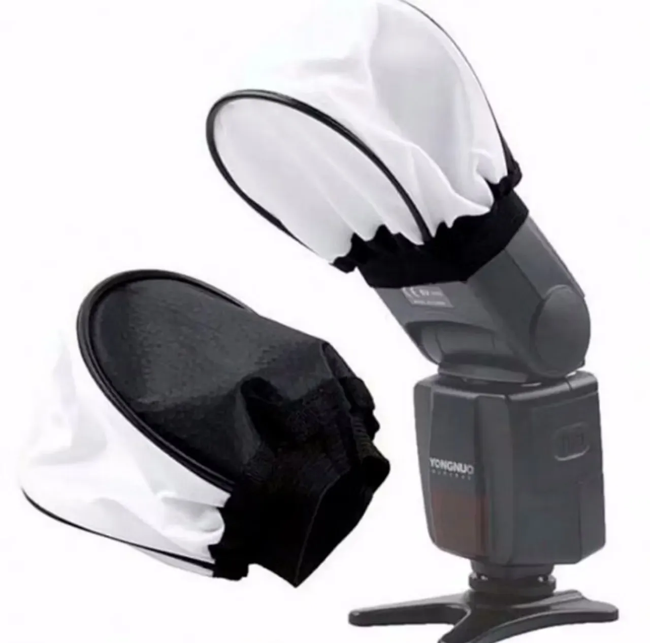 Rebatedor, Difusor de Flash para Câmera - Iluminação Profissional