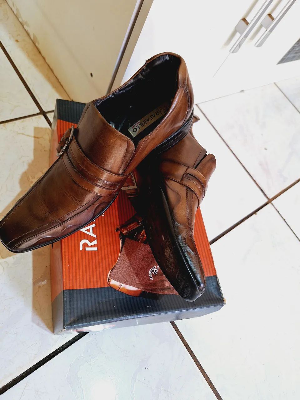 Sapatos Sociais Rafarillo Marrom - Foto 5