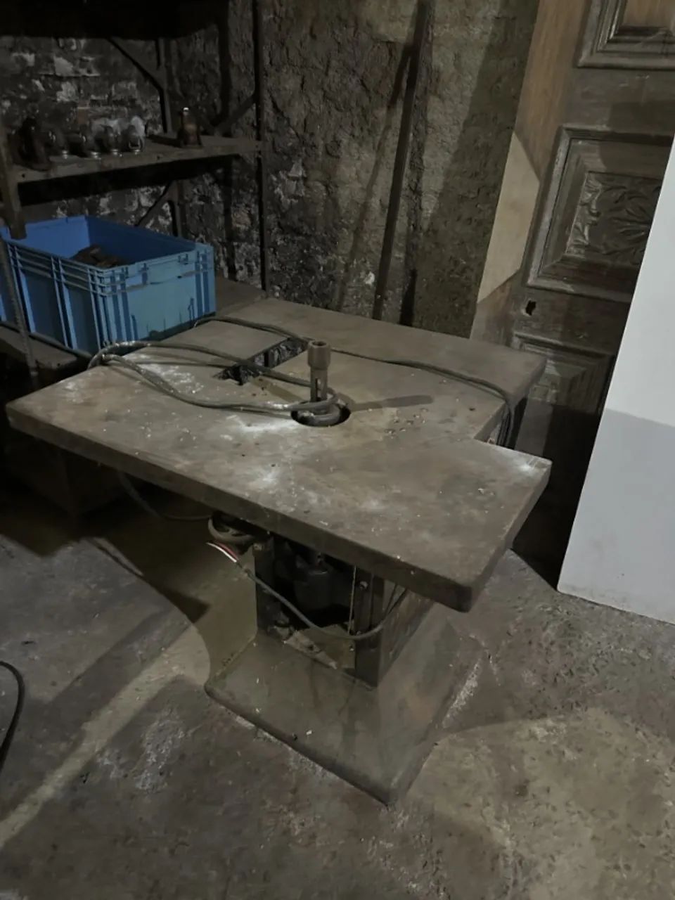 Lote 5 Máquinas Marcenaria Antiga Ferro Fundido - Foto 5