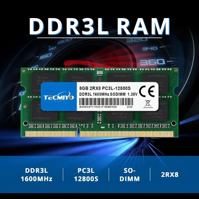 Memoria DDR3L 8gb Tecmiyo 1600MHz Para Notebook (baixo consumo) - Foto 4