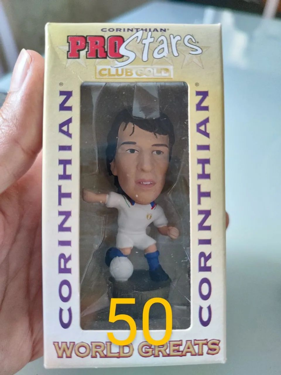 Figurinhas Pro Stars - Club Gold - World Greats (Tardelli)