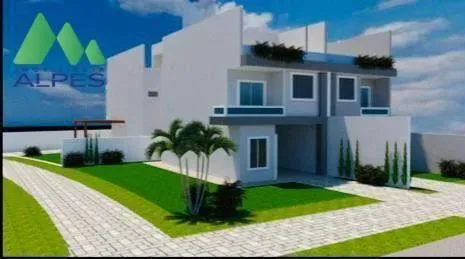 Sobrado com 3 dormitórios à venda, 116 m² por R$ 840.000,00 - Capão Raso - Curitiba/PR