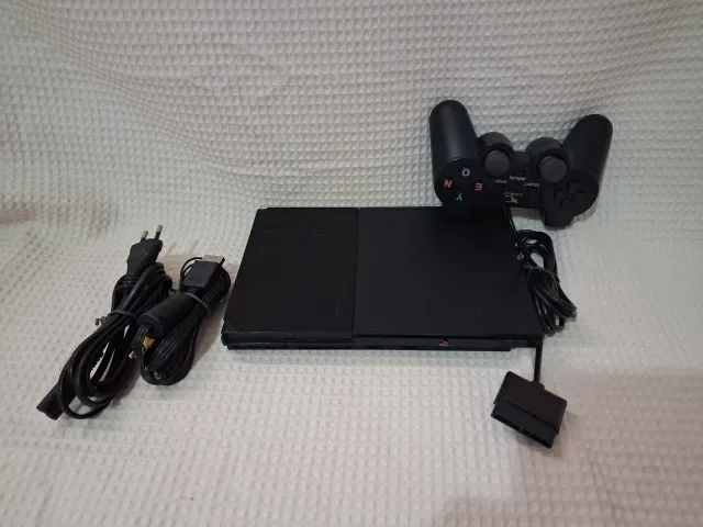 PLAYSTATION 2 SLIM PRETO SCPH 9000X MATRIX O P L