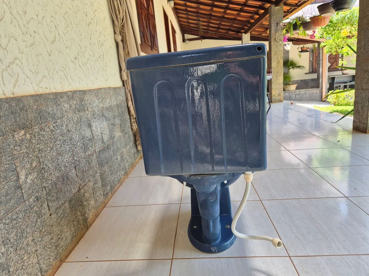 Vaso Sanitário Azul  - Foto 3