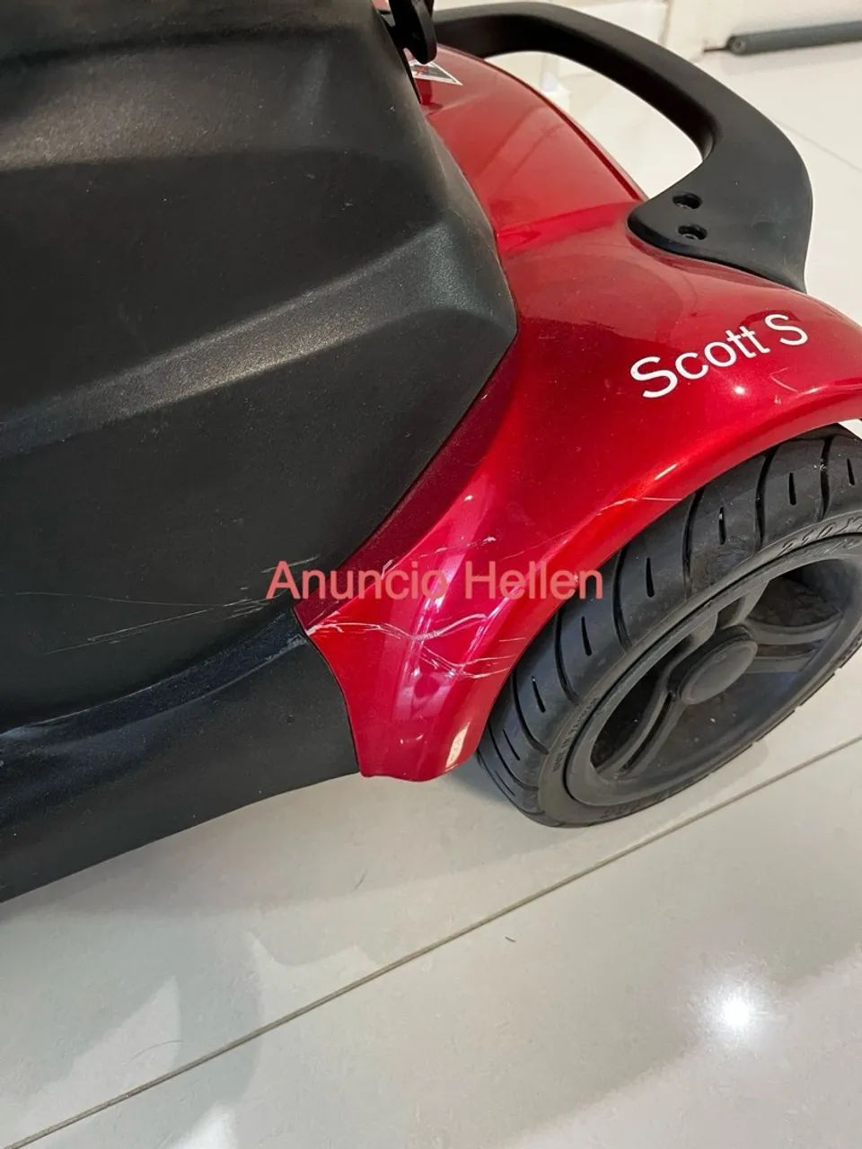 Cadeira Motorizada Scooter Elétrica Desmontável Scott S Até 136kg Ottobock - Foto 2