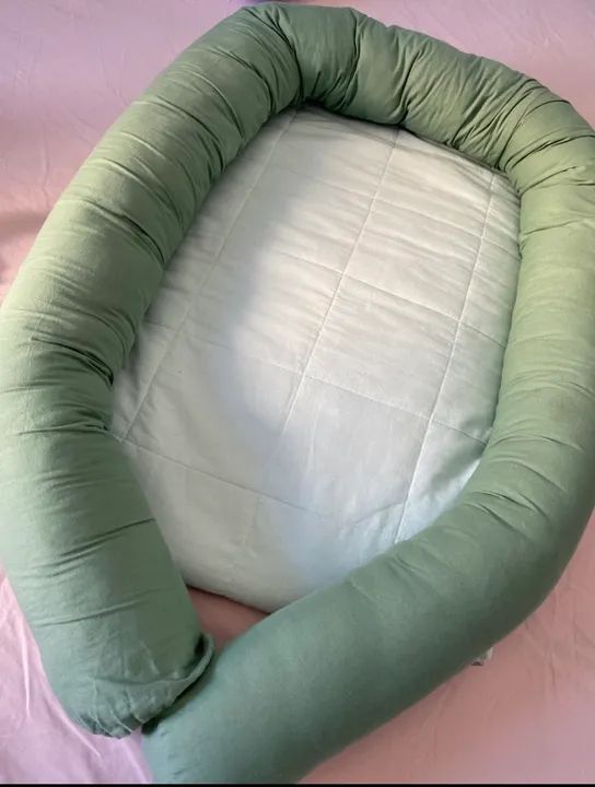 Ninho para Bebê com Mosquiteiro - Semi Novo - Foto 3