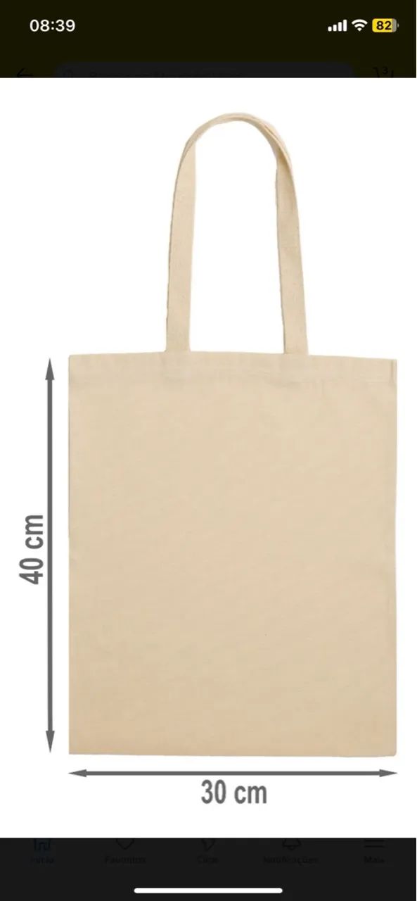 Ecobag personalizada 40x30 - Foto 5