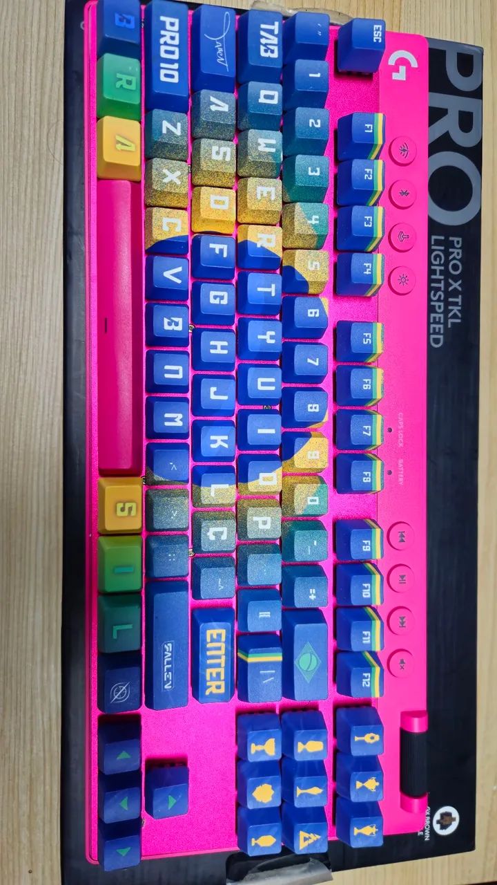 Teclado PRO X TKL sem fio (rosa)64407467973121123
