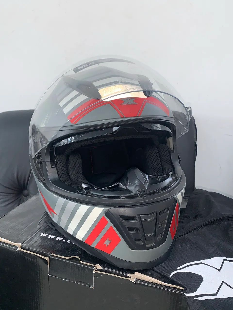 Texx Wing Grid  com óculos solar interno  - Foto 3