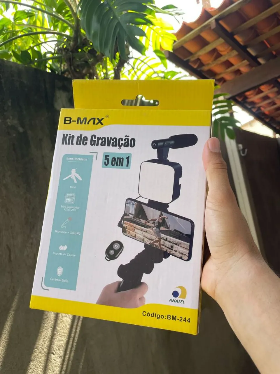 Kit de Gravação com gimbal