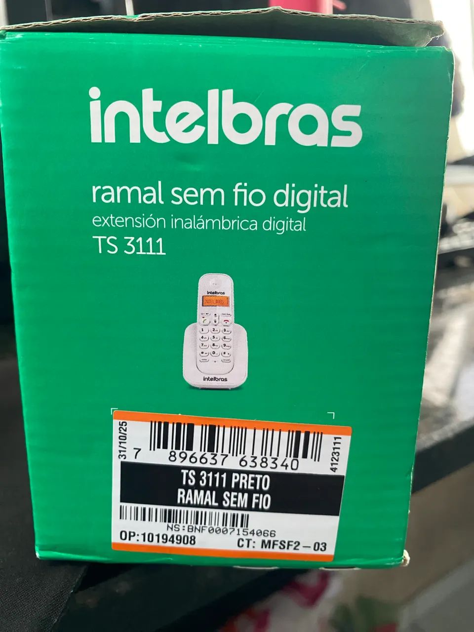 RAMAL SEM FIO DIGITAL INTELBRAS  - Foto 3