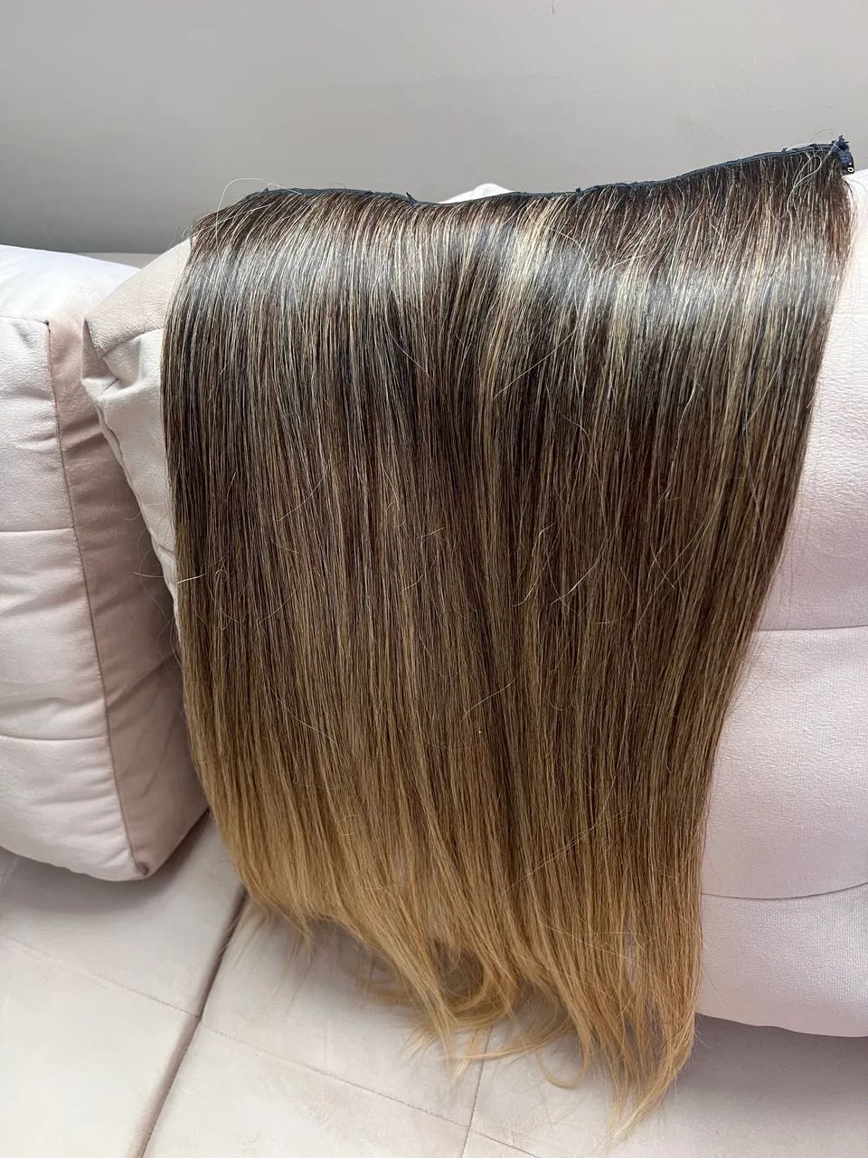 Megahair cabelo brasileiro 65cm 100g - Foto 4