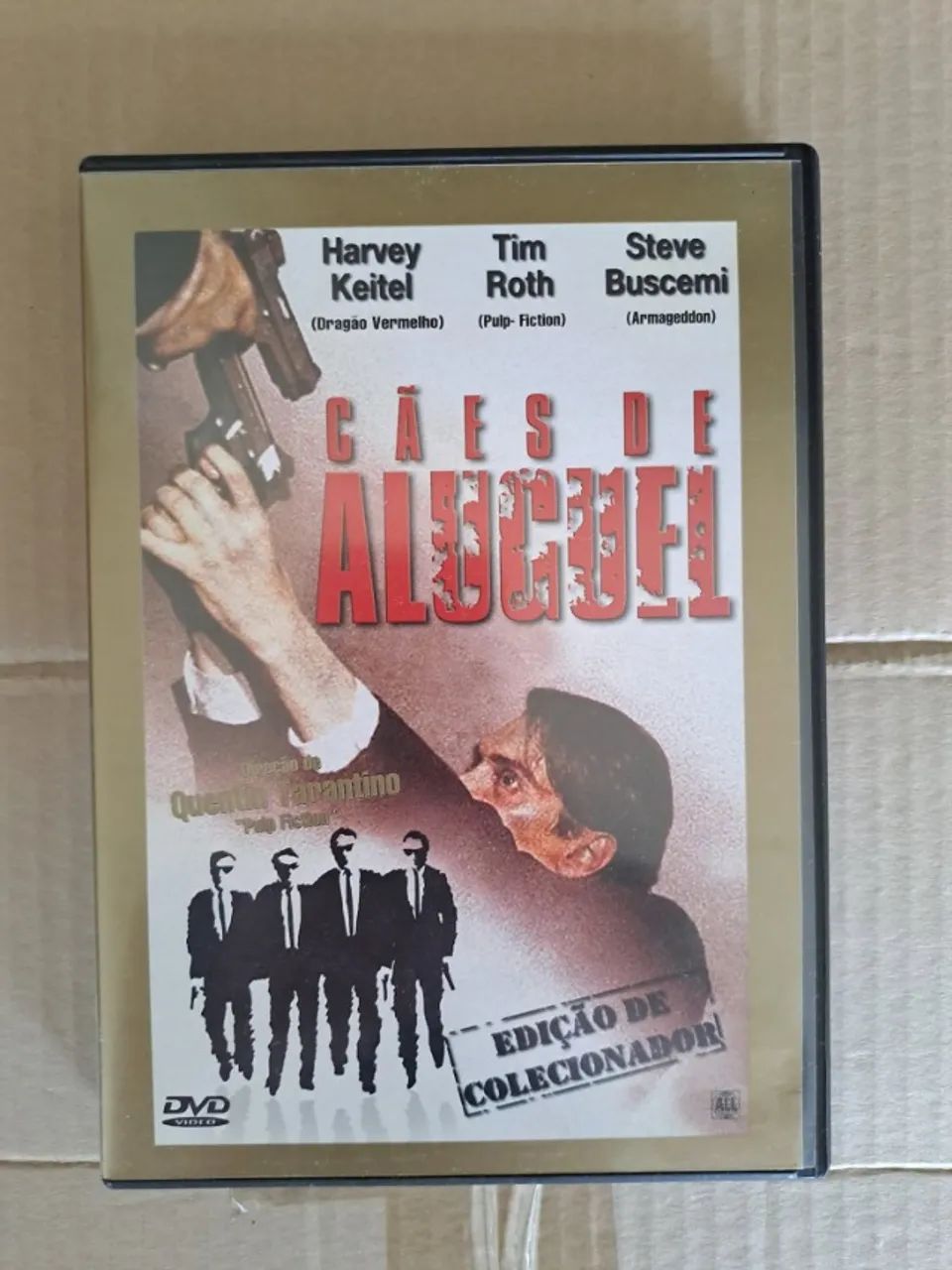DVD Cães de Aluguel - Tarantino
