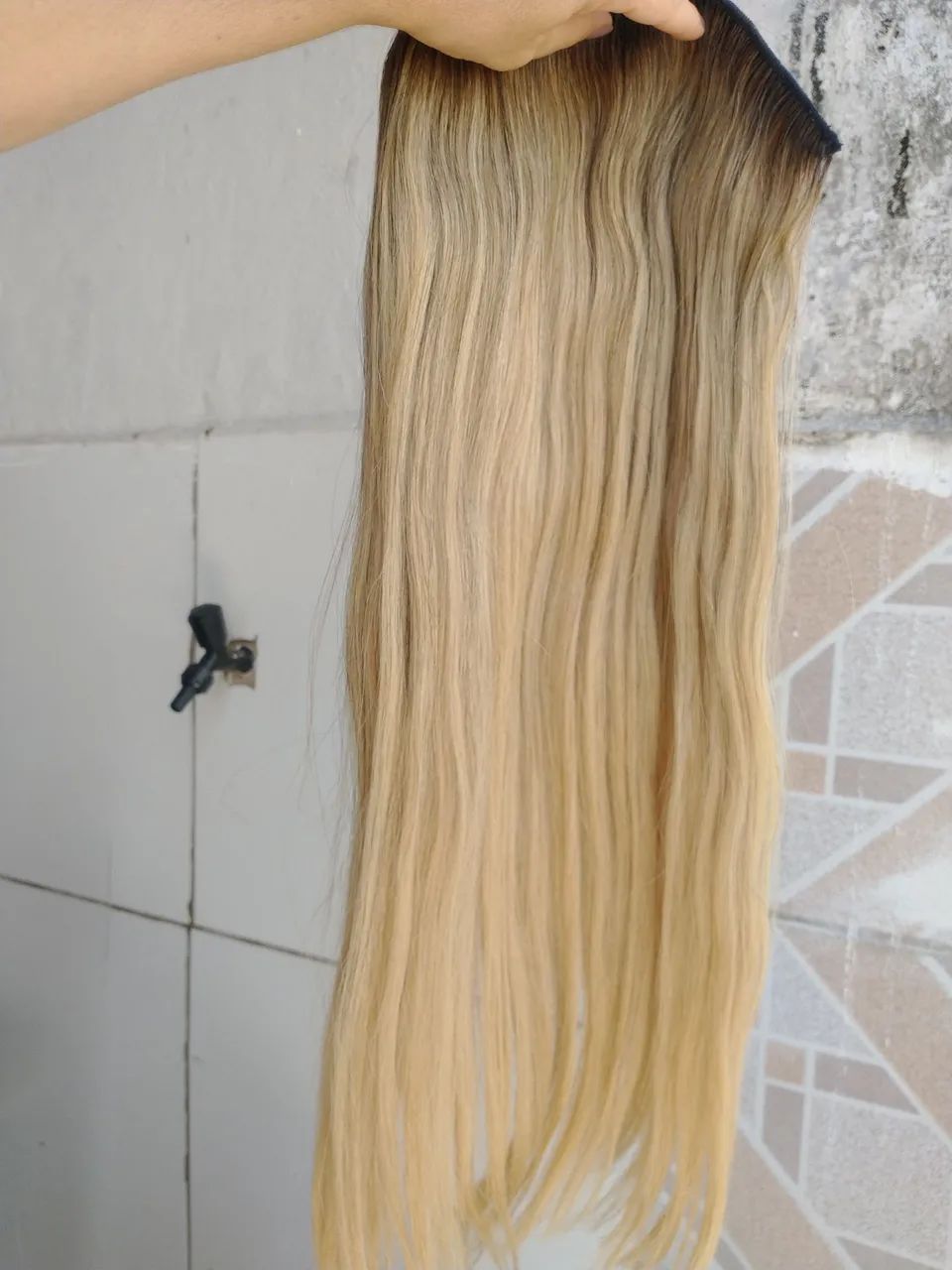 Mega Hair na tela