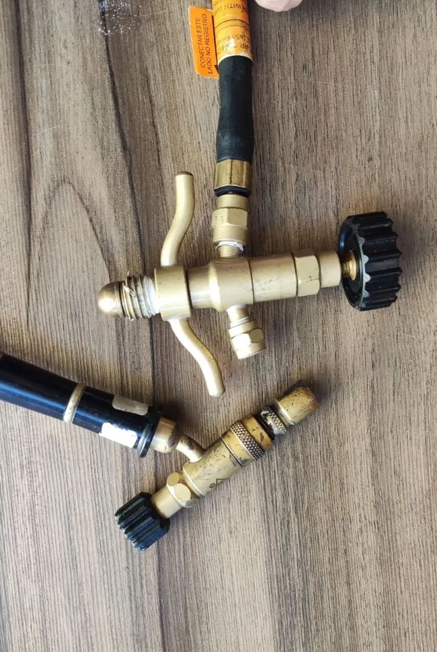 Maçarico De Ourives Orca Mod 75 Original Com Bico E Registro - Foto 2