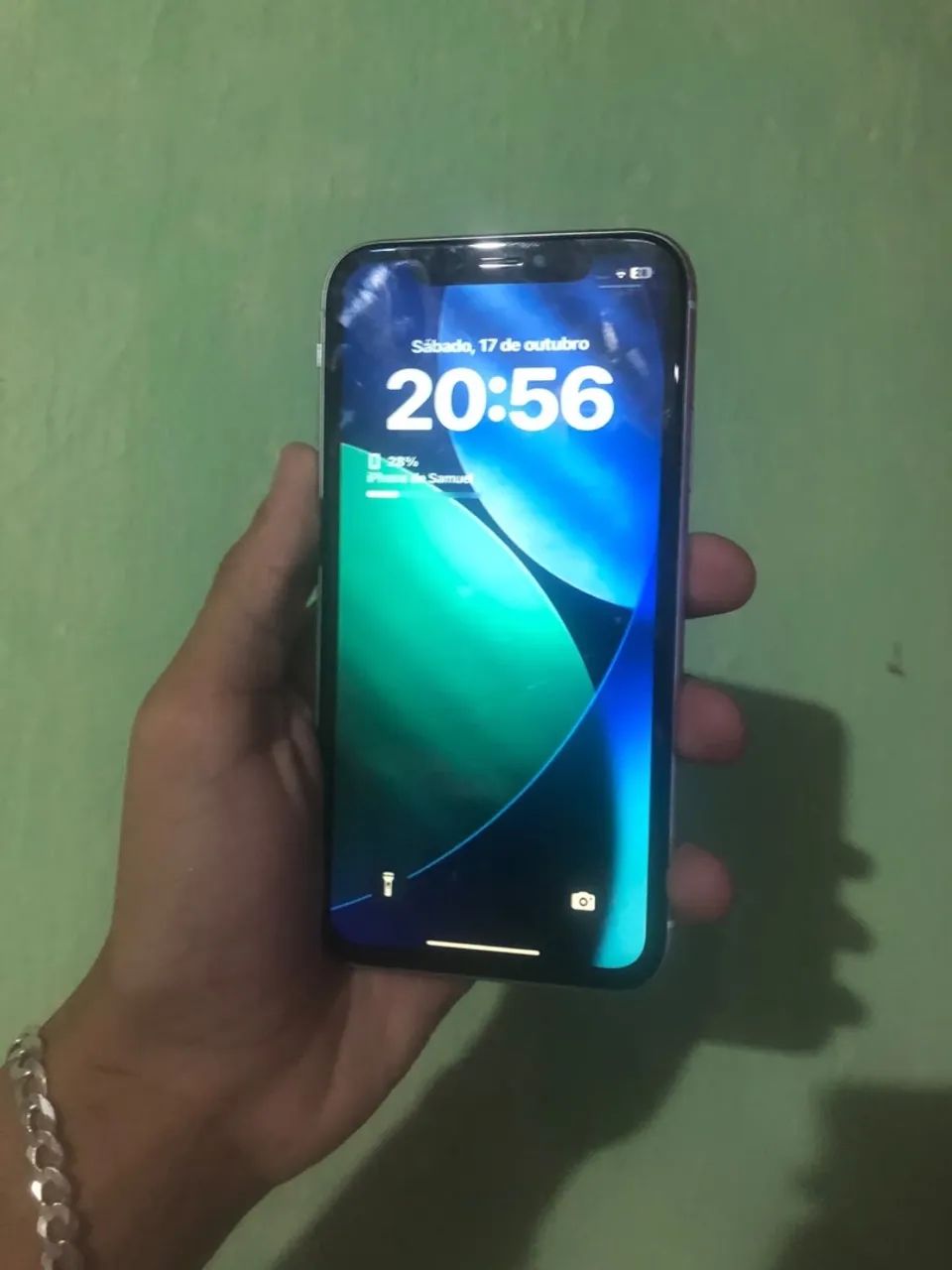 Iphone xr novo e ele