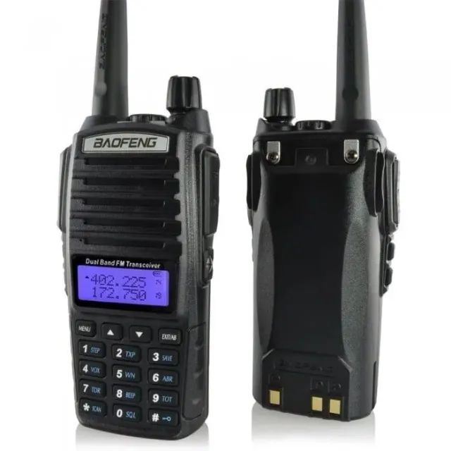 Rádio Comunicador Baofeng Uv-82 Com Visor Dual Band Rádio Fm + Fone Loja COimbra Entrega - Foto 3
