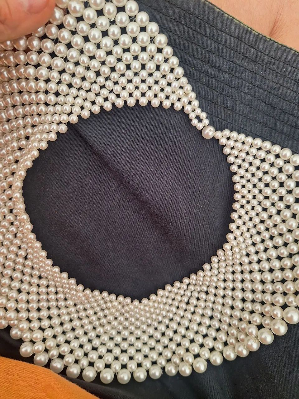Gola de pérolas  - Foto 3