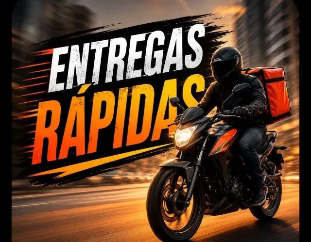 ENTREGAS RÁPIDAS E SEGURAS 24HRS