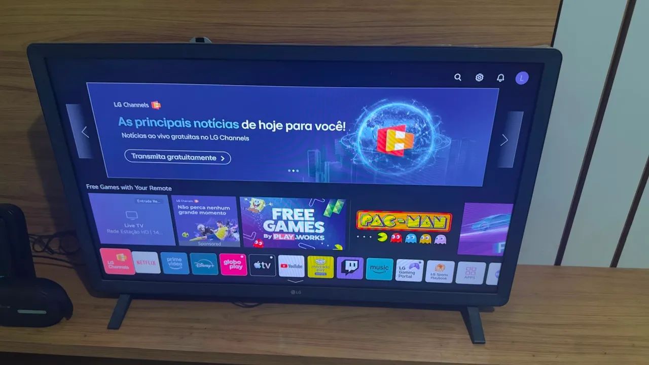 SMARTV TV LG 32, PERFEITO ESTADO!!! - Foto 2
