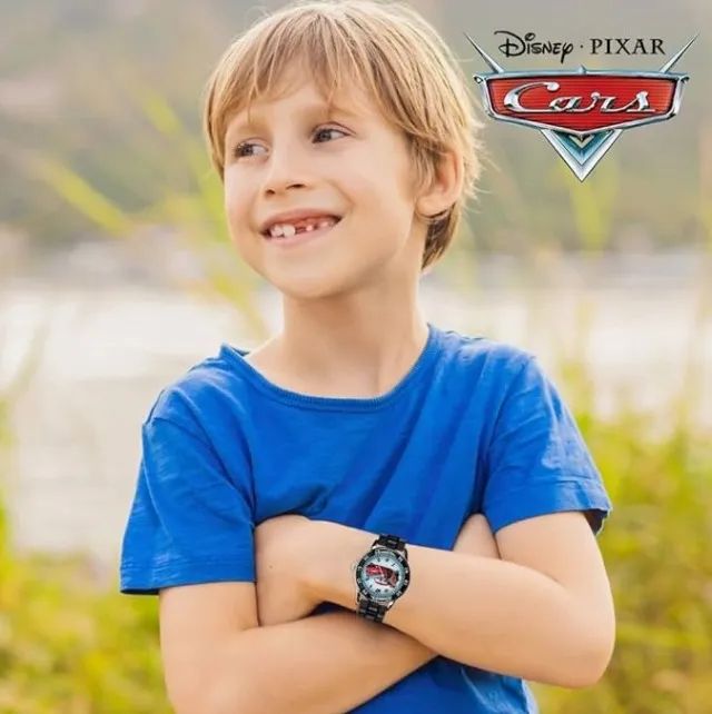 Relógio Masculino Infantil Cars Disney - Accutime - Foto 6