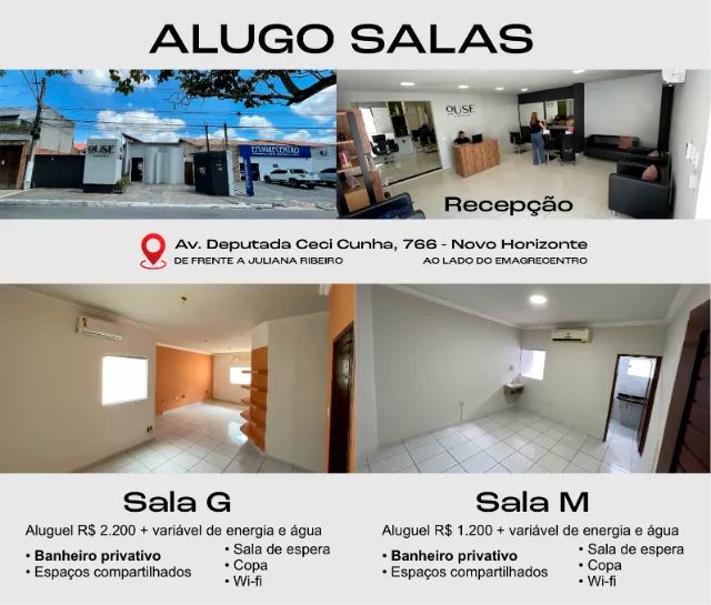 Salas comerciais na Av. Ceci - 14m² e 25m² em empresarial de beleza 