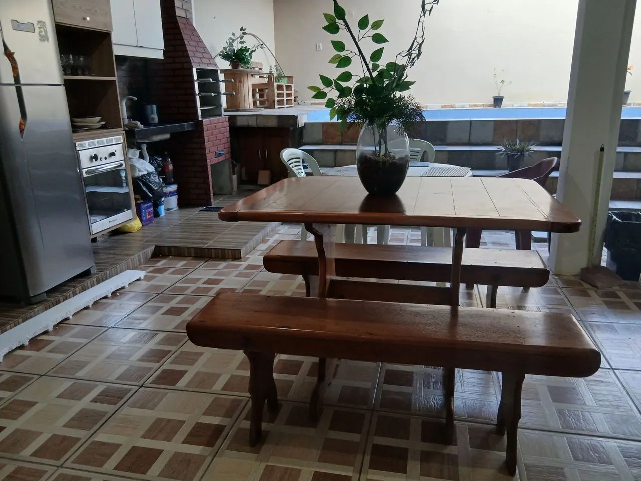 Mesa de angelim - Foto 3