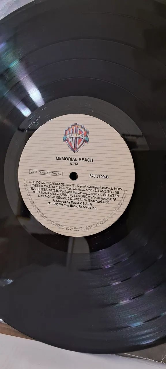 Lp-Vinil Pop Rock a Ha-Memorial Beach - Foto 5