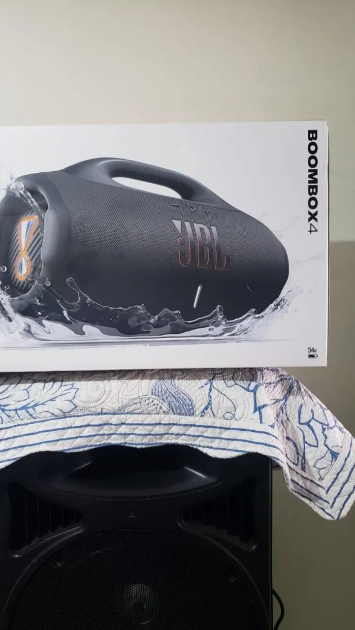 Vendo JBL BOMBOX 4...ZERADA NA CAIXA...SEM DETALHES - Foto 4
