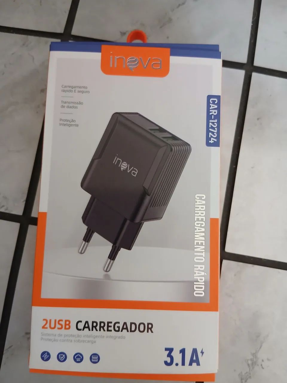 Fonte de carregamento celular Inova 