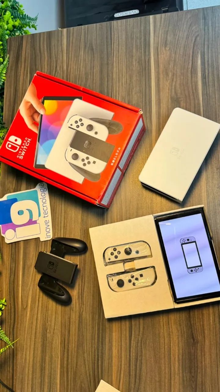 Nintendo Switch OLED2021  64GB Tela de 7 polegadas - Foto 5